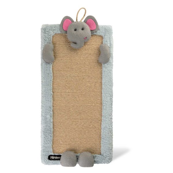 MINAPET01.2 اسکرچر عروسکدار دیواری نینا پت برای سرگرمی و سلامت پنجه گربه | پت گوگولی