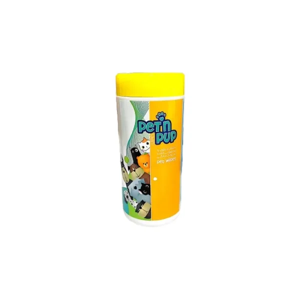 دستمال مرطوب Petn Pup ضدعفونی عصاره لیمو دستمال مرطوب Petn Pup ضدعفونی عصاره لیمو