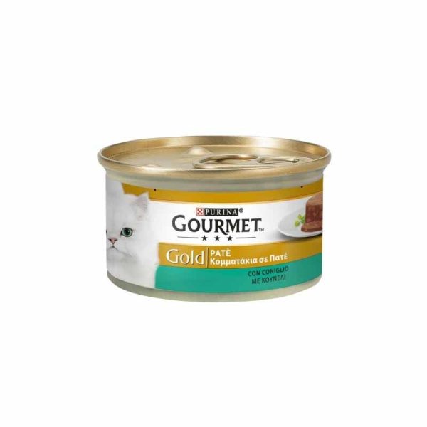 کنسرو گربه گورمت پته با طعم گوشت خرگوش وزن 85 گرم کنسرو گربه گورمت پته با طعم گوشت خرگوش وزن 85 گرم