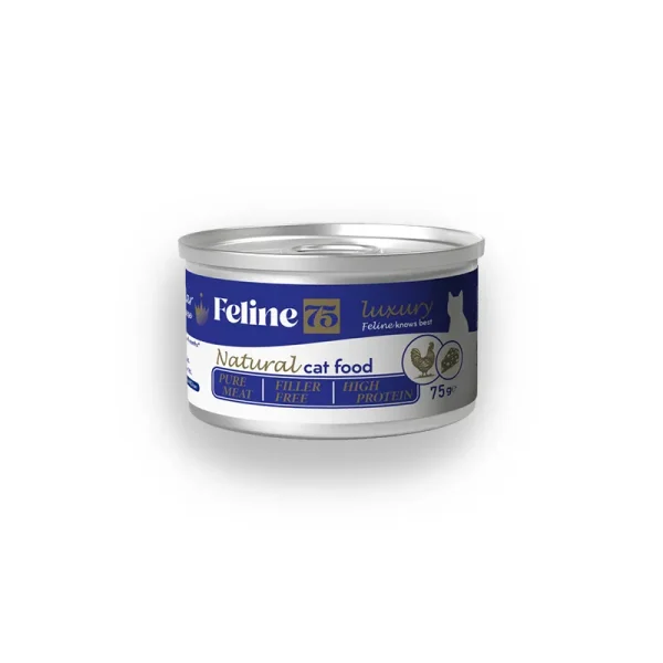 غذای لوکس طبیعی گربه با مرغ و پنیر چدار غذای لوکس طبیعی گربه با مرغ و پنیر چدار